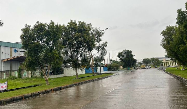 Kavling siap bangun untuk gudang/ pabrik di Jababeka - Cikarang