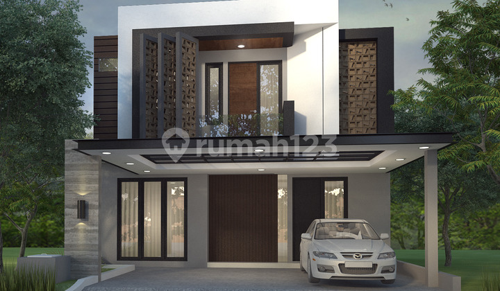 Rumah Baru Gress Grand Pakuwon Row Lebar Minimalis Ada Pool 1