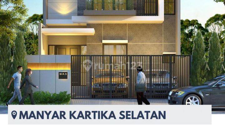 Baru Gress On Progress Manyar Kartika Selatan Modern Minimalis 1