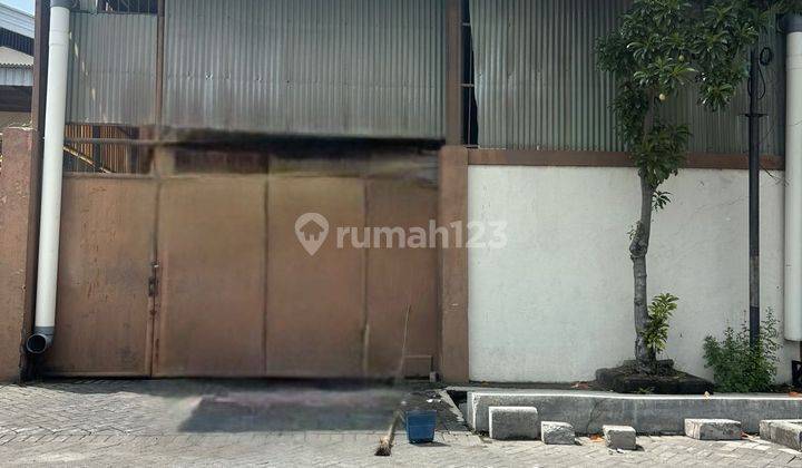 Gudang Siap Pakai Akses Kontainer Double Gate Murah Margomulyo Permai Halaman Pribadi 1