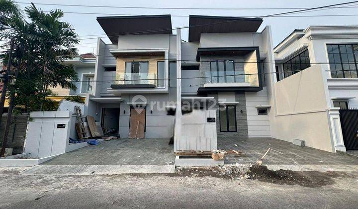 Rumah Baru Gress Minimalis Row Lebar Siap Huni Manyar Kartika Ready 2 Jejer 1