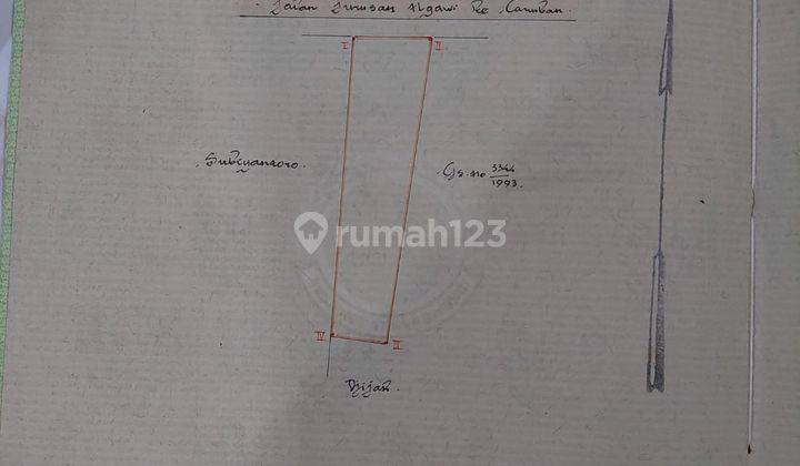 Tanah Nol Jalan Industri Cocok untuk Pabrik Gudang Raya Ngawi Caruban 2