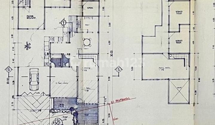 Shop House in West Gayungsari, Surabaya, 450 m, Good SHM, Business House, Commercial Area, Bustling West Gayungsari Raya, Double Way, Suitable for Business. 1