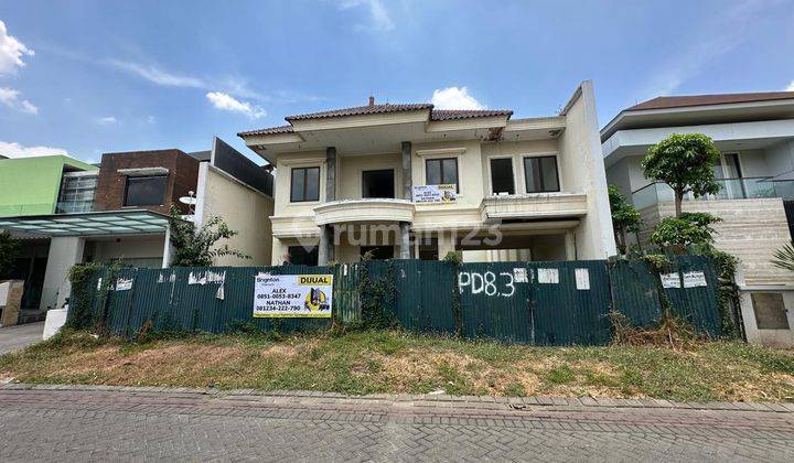 Rumah Setengah Jadi Row Lebar Murah Hitung Tanah Villa Bukit Regency 2 Pakuwon Indah 1