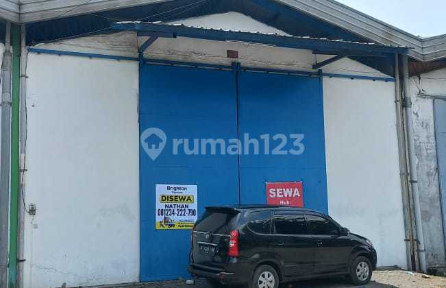 Gudang Baru Renovasi Siap Pakai Akses Kontainer Margomulyo Permai Dekat Tol