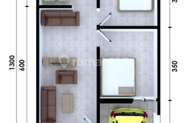 Rumah SiapHuni Sudiang dekat Bandara Makassar  8