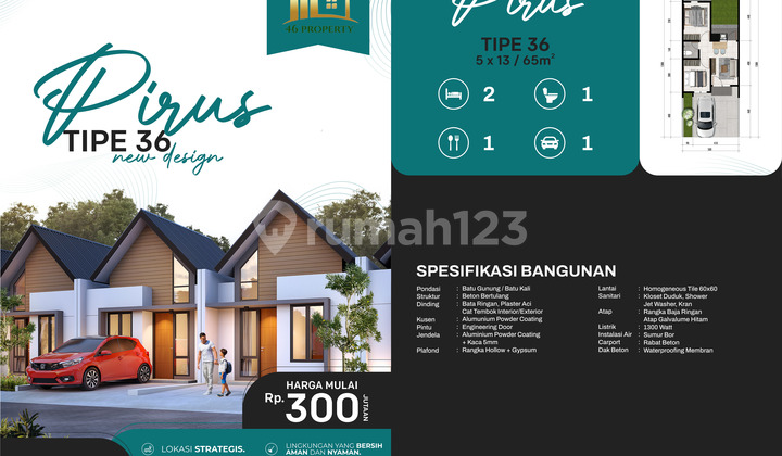 Rumah Poros BTP Batas Moncongloe Maros 6