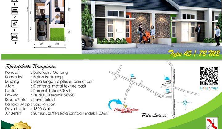 Rumah Depan SMA 10 Makassar Antang Tamangapa 5 6