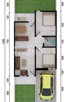Rumah Murah Antang Type 58/90 Manggala kota Makassar  7