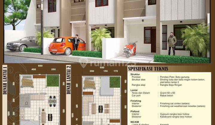 Rumah Rappocini Pettarani Makassar type 54,65 dan 100 12