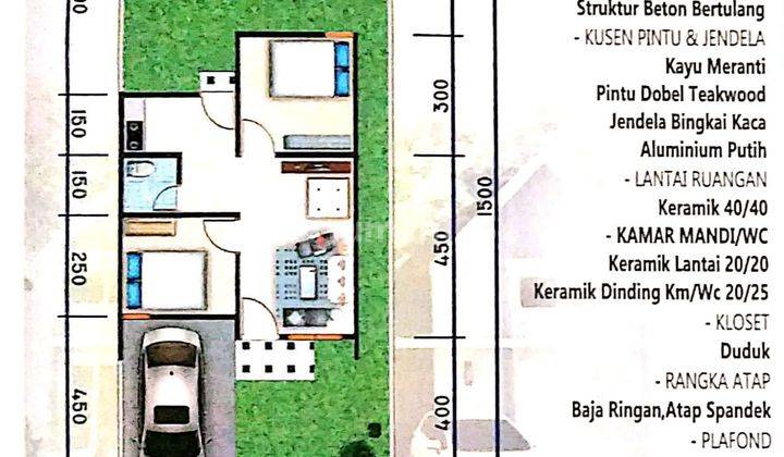 Rumah Type 40/105 Samata Belakang Kampus UIN Gowa 6