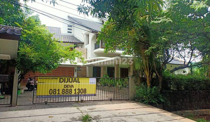 Exclusive Listing A Tropical Design Style House At South Jakarta 1