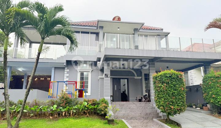 Rumah Tropis Furnish,Hook,Siap Huni Dengan Kolam Renang Pribadi Sentul City Bogor