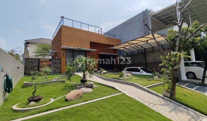 Rumah Type Industrial Dengan Taman Yang Cantik Cluster Depan Dekat Tol Sentul City Bogor 1