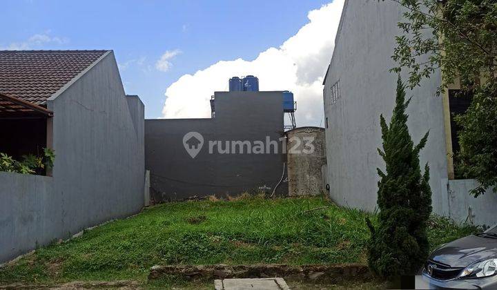 tampak depan kavling dijual posisi bagus di
