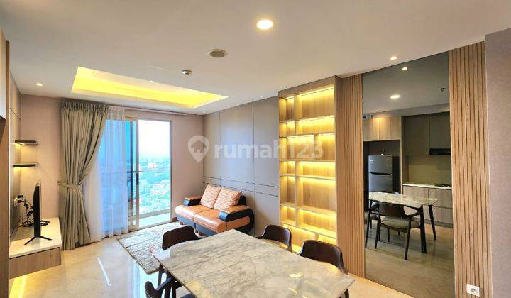 Apartemen 2 BR Furnished Baru di Hegarmanah Residence 11