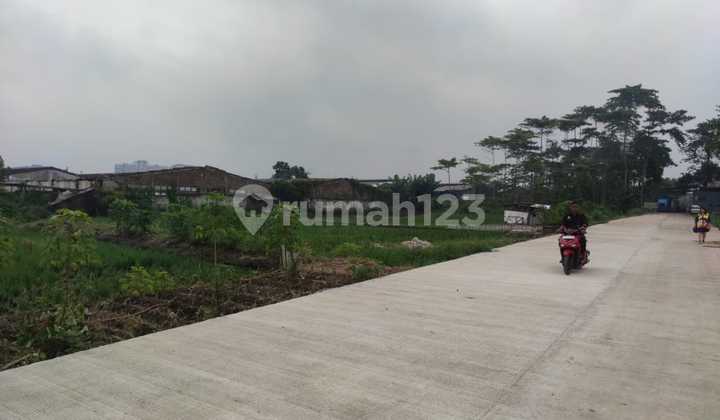 Cheap Land, Good Location for Building a Warehouse in Leuwi Gajah