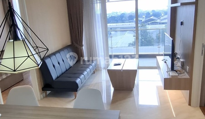 Furnished 2 BR apartment ready to occupy in Landmark Residence Bandung 1