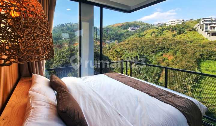 Rumah Villa Estetik Full Furnished Keren di Dago Village, Bandung