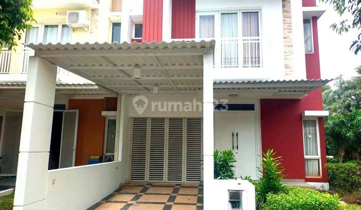 Rumah 2 Lantai Hook Furnished dlm Cluster di Summarecon Bekasi 1