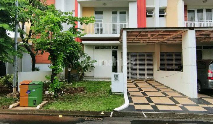 Rumah 2 Lantai dlm cluster semi furnish di Summarecon Bekasi 1