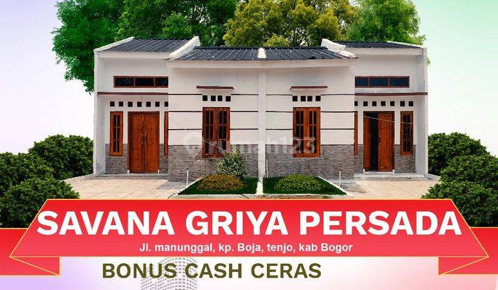 Rumah Minimalis Modern Lokasi Cilejit Bogor Harga Istimewa 2