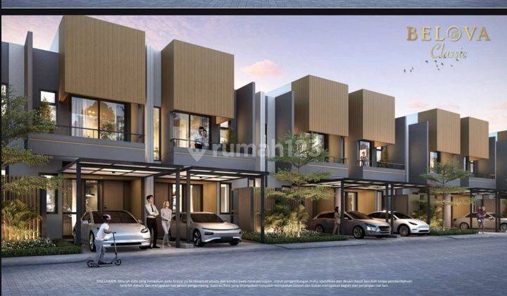 Rumah BSD Serbang Mall Tanpa DP Cluster Belova Bsd 2