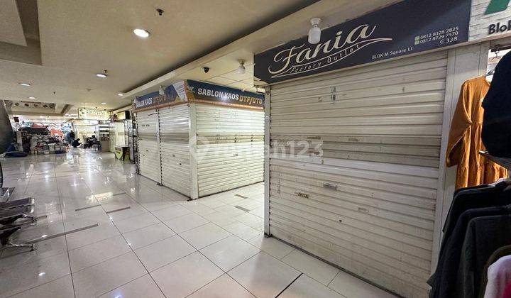 Dijual kios di dalam Mall BlokM Square Jakarta Selatan 1