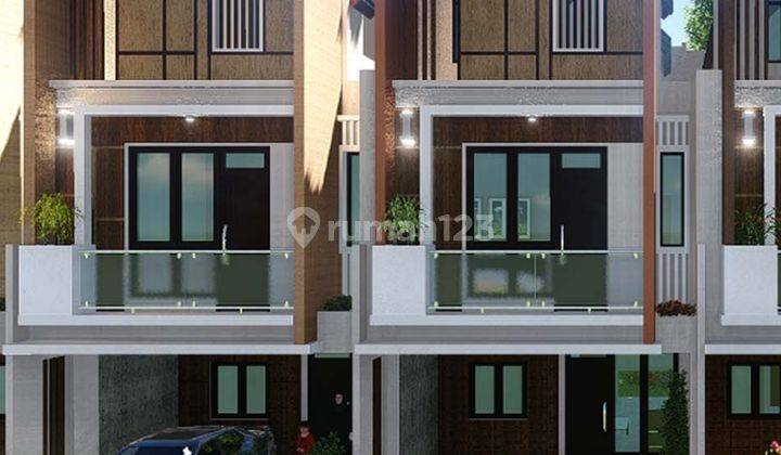 Rumah murah scandinavian dekat gerbang tol Kukusan dan kampus UI Beji Depok  2