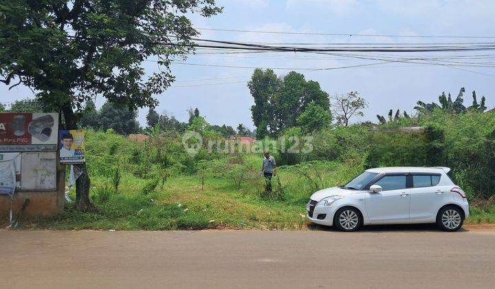 Tanah Komersial Cocok Utk Usaha Di Pinggir Jalan Raya Nanggerang Tajur Halang Bogor 1