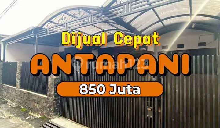 Dijual Cepat Antapani Tengah Luas Tanah 108 M