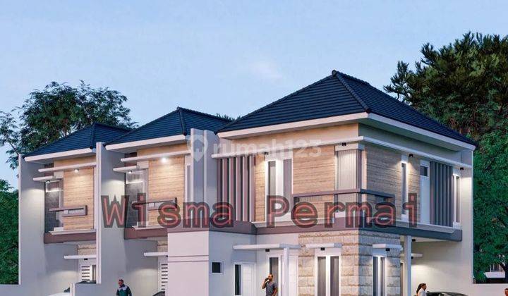 Rumah hook New Minimalis lokasi Wisma Permai Surabaya  1