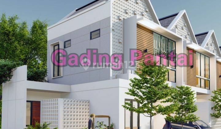 Rumah model Scandinavian baru Gress lokasi Surabaya Timur  2