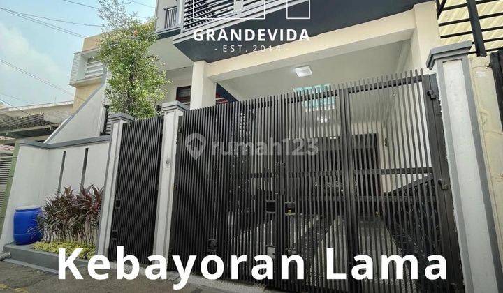 Rumah Cantik Siap Huni Dalam Townhouse Kebayoran Lama Jakarta Selatan 1