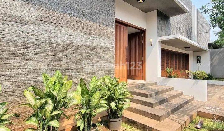 Rmh Baru Tropical Modern Jalan Lebar Dan Bebas Banjir Di Kemang Jakarta Selatan 2