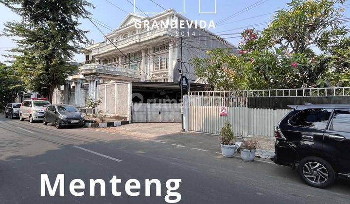 Rmh Lama Hitung Tanah Menteng Cikini Cocok Untuk Kantor Atau Hunian Jalan Lebar 1