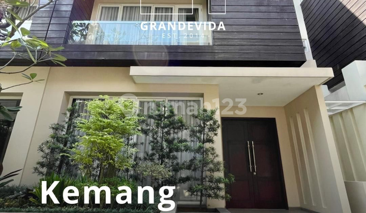 Townhouse Siap Huni Ada Private Pool Basement Rooftop Di Kemang Jakarta Selatan  1