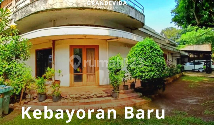 Rmh Lama Hitung Tanah Cocok Untum Usaha Atau Hunian Lokasi Strategis Kebayoran Baru