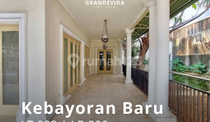 Rumah Mewah Di Lokasi Super Premium Jakarta Selatan Dengan Jalan Lebar Halaman Luas