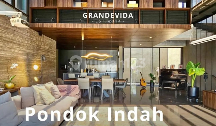 Brand New Full Renovated Interior Design Casa Noble At Pondok Indah