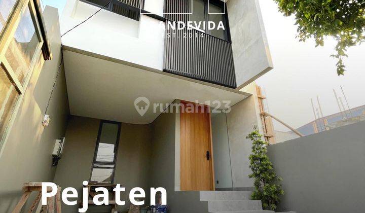 3 Rmh BaruDesign Modern Minimalis On Progress Tahap Pembangunan Pejaten Jaksel 1