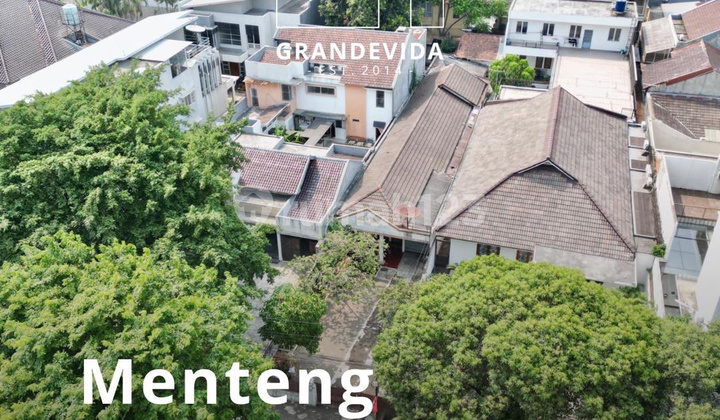 Rmh Lama Hitung Tanah Lingkungan Tenang Prime Area At Menteng Jakarta Pusat
