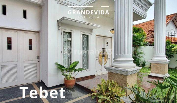 Design Classic Modern House Bangunan 2 Lantai Jalan Lebar Di Tebet 1