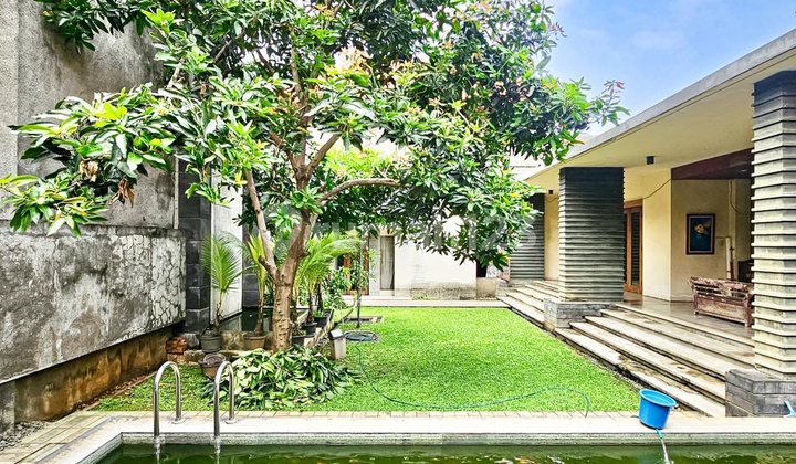 Ekslusif Area Panglima Polim Tanah Luas Dan Bangunan Besar Rumah Tua Terawat Dan Layak Huni 2