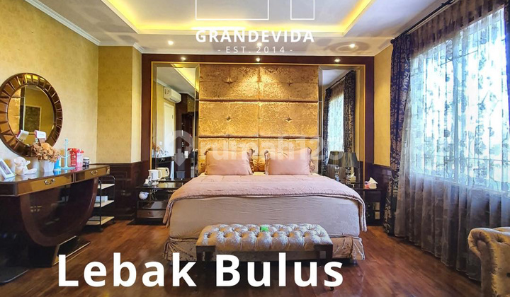 TOWNHOUSE DI LEBAK BULUS SUPER MEWAH LOKASI STRATEGIS FASILITAS LENGKAP