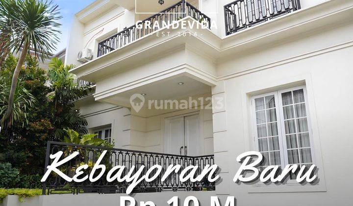 RUMAH DIJUAL DI KEBAYORAN BARU BANGUNAN TERAWAT DAM SIAP HUNI AREA PERUMAHAN 1