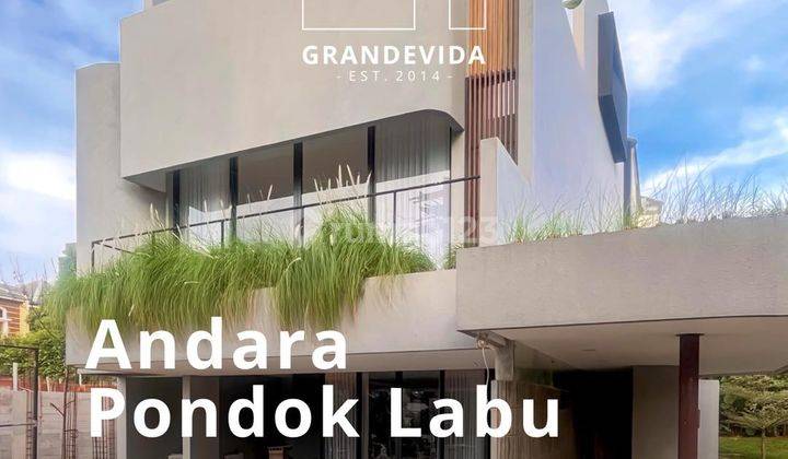 TOWNHOUSE BRAND NEW DESIGN MODERN MINIMALIS RUMAH DI ANDARA PONDOK LABU 1