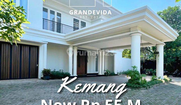 RUMAH MEWAH DI KEMANG SIAP HUNI 2 LANTAI KONDISI SEMI FURNISH LOKASI BAGUS 1