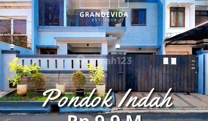 Rumah Dijual Pondok Indah Siap Huni Bangunan 2 Lantai Dalam Komplek Besar 1