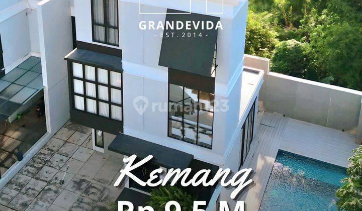 RUMAH DI KEMANG BANGUNAN BARU SANGAT TERAWAT DAN SIAP HUNI DALAM TOWNHOUSE BESAR 1